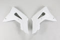 UFO radiator kappen Wit Honda CRF 250R 18-21 & CRF 450R 17-20