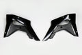 UFO radiator kappen Zwart Honda CRF 250RX 2019-2021 & CRF 450RX 2017-2020