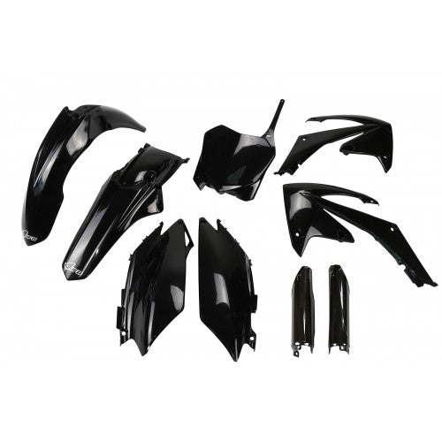 UFO plastic kit Zwart Honda CRF 250R 2011-2013 & CRF 450R 2011-2012 ( full kit )
