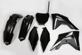X-fun plastic kit Zwart Honda CRF 250RX 2019- &amp; CRF 450RX 2017-2020