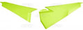 UFO Bovenste Zijnummerborden Fluor Geel Husqvarna TC/FC 125/250/350/450 19- & TE 250/300 20- & FE 250/350/450/501 20-