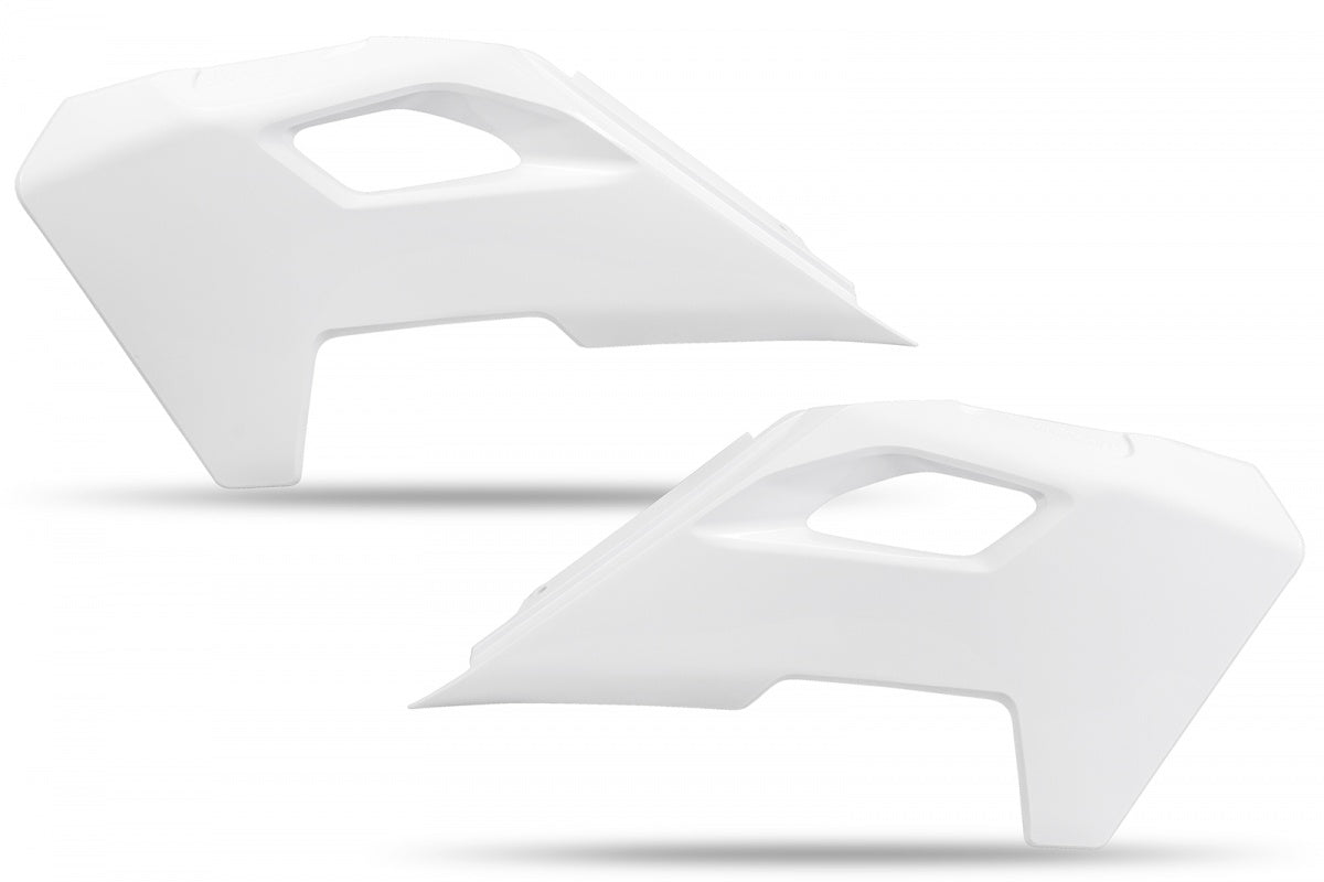 UFO radiator kappen Wit Husqvarna FC/TC 125/250/300/350/450 2023-2026 & FE/TE 250/300/350/450/501 2024-