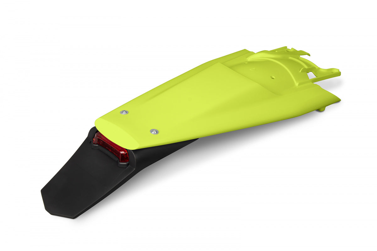 UFO Enduro Achterspatbord Fluor Geel Husqvarna TE/FE 250-501 2024-