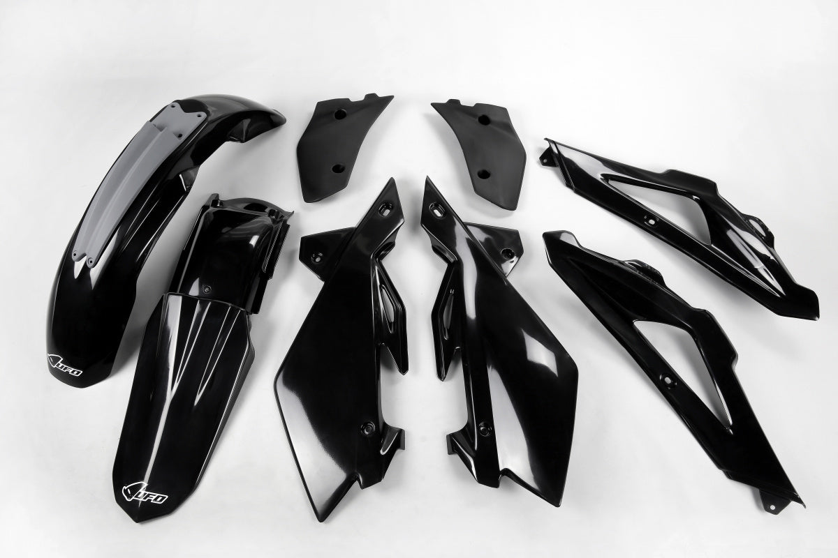 UFO plastic kit Zwart Husqvarna CR 125/250 2006-2008