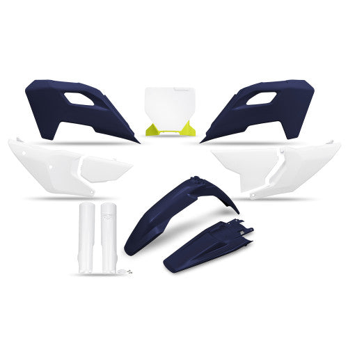 UFO plastic kit Wit / Blauw Husqvarna TC/FC 125/250/350/450 2023- ( full kit )