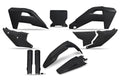 UFO plastic kit Zwart Husqvarna TC/FC 125/250/350/450 2025- ( full kit )