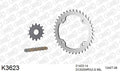 DC kettingkit Staal Yamaha YFZ 450R 2009-2020