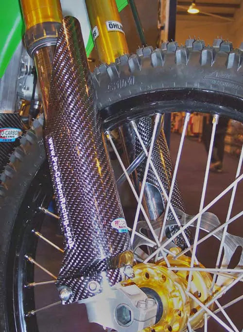 Pro Carbon voorvork beschermers Honda CR/CRF 125/250/450 1990-2024