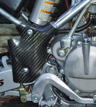Pro Carbon framebeschermers Kawasaki KX 85 02-21