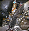 Pro Carbon framebeschermers ( lang ) Kawasaki KX 250F 2009-2012