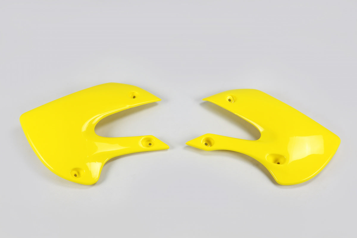 UFO/WRP radiator kappen Geel Kawasaki KX 65 2000- & KLX 110 2001-2009 & Suzuki RM 65 2003-