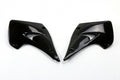 UFO radiator kappen Zwart Kawasaki KX 125/250 03-08