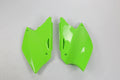 UFO Zijnummerborden Groen Kawasaki KX 250F 2004-2005