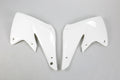 UFO radiator kappen Wit Kawasaki KX 250F 2004-2005