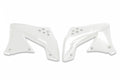 UFO radiator kappen Wit Kawasaki KX 450F 2009-2011