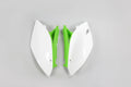 UFO Zijnummerborden OEM Kleur Kawasaki KX 250F 2009-2012 & KX 450F 2009-2011