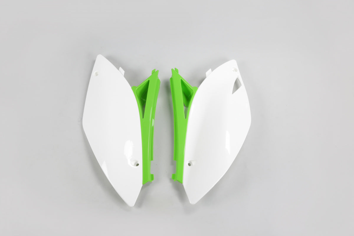 UFO Zijnummerborden OEM Kleur Kawasaki KX 250F 2009-2012 & KX 450F 2009-2011