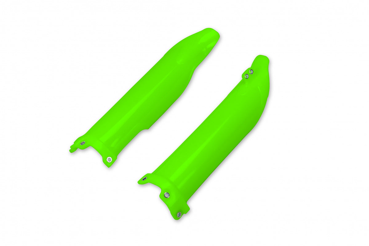 UFO voorvork beschermers Fluor Groen Kawasaki KX 250F/450F 09-