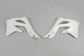 Racetech radiator kappen Wit Kawasaki KX 450F 2012-2015