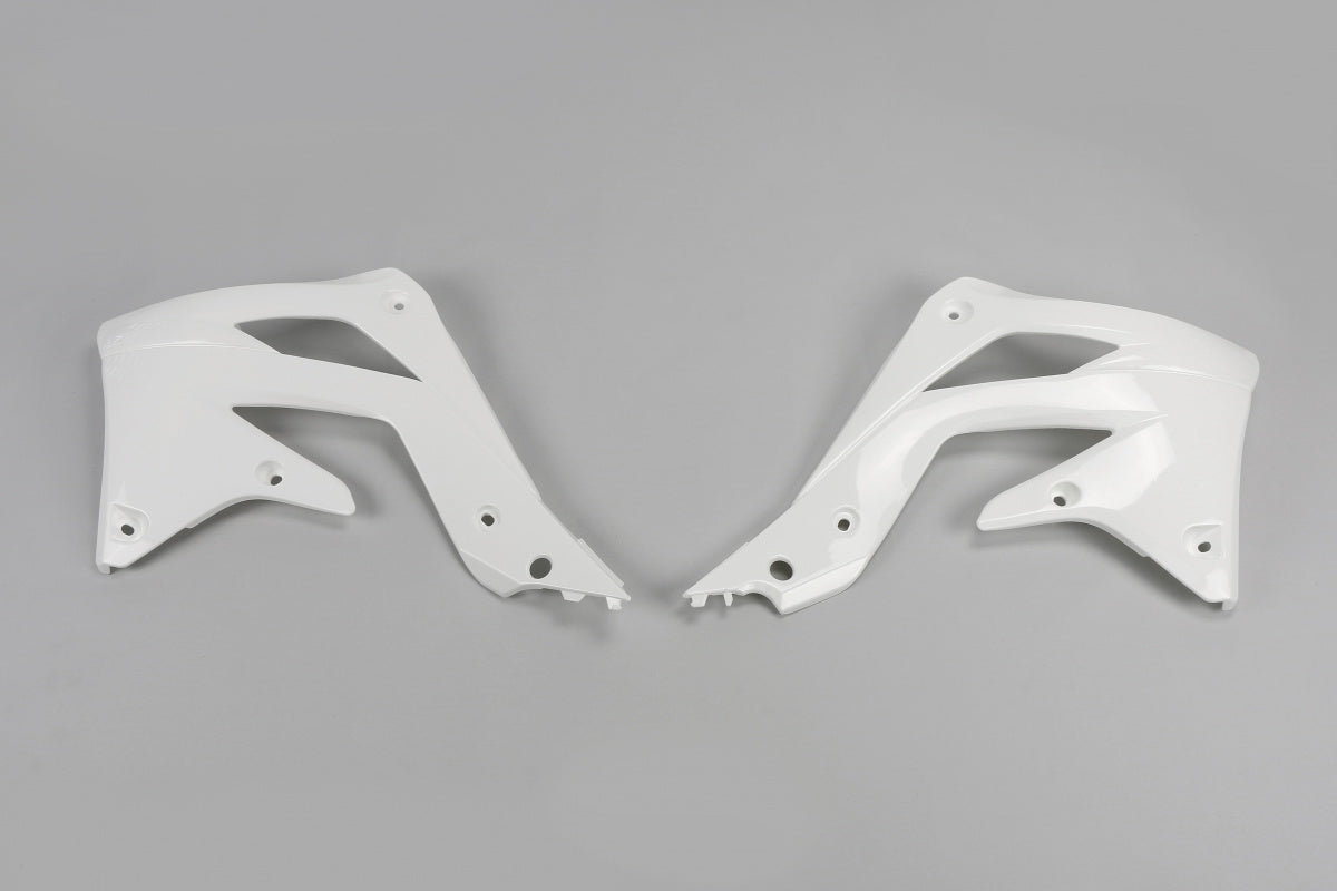 UFO radiator kappen Wit Kawasaki KX 450F 2012-2015