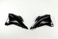 UFO radiator kappen Zwart Kawasaki KX 85 2014-