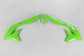 UFO radiator kappen Groen Kawasaki KX 450F 2016-2018