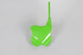 UFO voornummerplaat Groen Kawasaki KX 250F 17- & KX 450F 16-