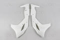 UFO radiator kappen Wit Kawasaki KX 250F 17-