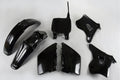 UFO plastic kit Zwart Kawasaki KX 125/250 96-98