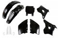 UFO plastic kit Zwart Kawasaki KX 125/250 94-95 ( full kit )