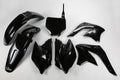 X-Fun plastic kit Zwart Kawasaki KX 450F 2006-2008