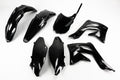 X-fun plastic kit Zwart Kawasaki KX 450F 2013-2015