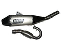 HGS Complete uitlaat systeem alu met carbon eindkap Honda CRF 250R 2025-