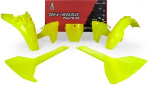 Racetech Plastic kit Fluor Geel Husqvarna TC 85 2018-2024