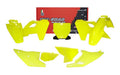 Racetech plastic kit Fluor Geel Husqvarna TC/FC 125/250/350/450 2023-