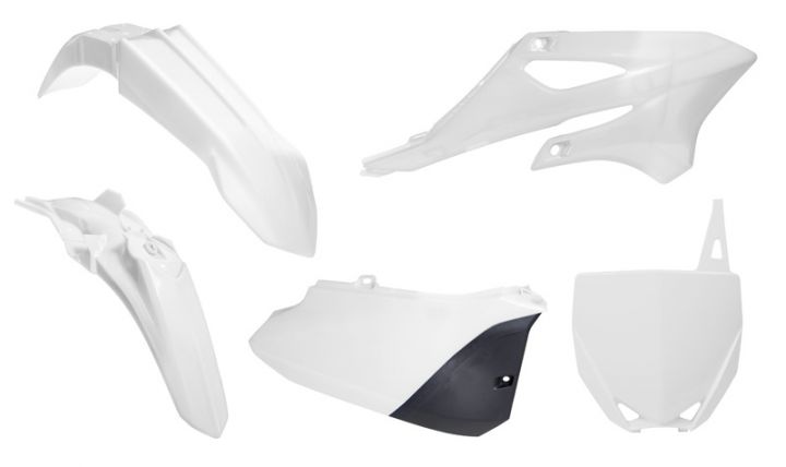 Racetech plastic kit Wit Yamaha YZ 85 2022-