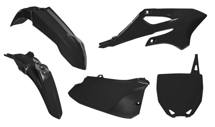 Racetech plastic kit Zwart Yamaha YZ 85 2022-