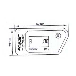 KSX urenteller draadloos