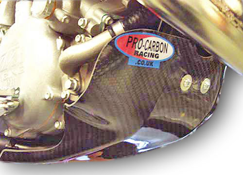 Pro Carbon blokbeschermer KTM SX 125 2003-2010 & EXC 125/200 2003-2011