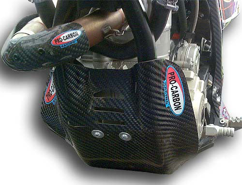 Pro Carbon blokbeschermer KTM SX-F 350 2011-2012 & EXC-F 350 2012-2016