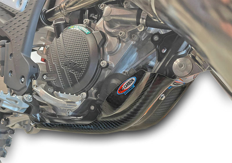 Pro Carbon blokbeschermer Husqvarna TC 125 2023- & KTM SX 125 2023- & Gas Gas MC 125 2024-