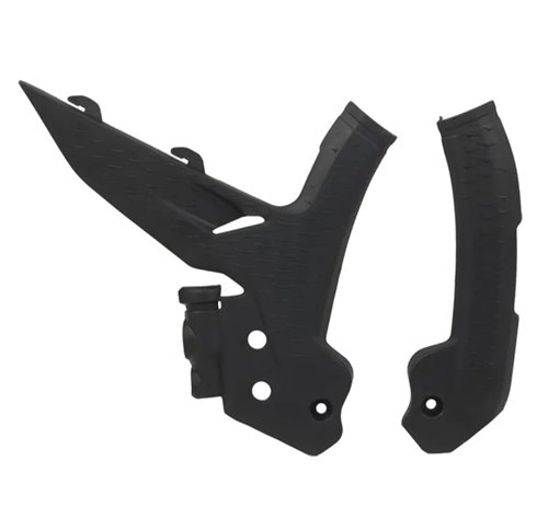 Braapp frame beschermers zwart KTM SX 125/250/300 2023- & SX-F 250/350/450 2023- & EXC/EXC-F 150/250/300/350/450/500 2024-