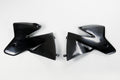 UFO radiator kappen Zwart KT03040