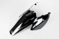 UFO Achterspatbord + Zijnummerborden Zwart KTM SX 125/250 2004-2006 & SX 450 2003-2006 & SX-F 250 2005-2006