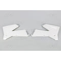 UFO radiator kappen Wit KTM SX 125/250/450/525 05-06 & SX-F 250 06 & EXC 125/200/250/300 05-07