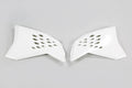 UFO radiator kappen Wit KTM SX/SX-F 125-450 2007-2010 & EXC/EXC-F 125-450 2008-2011