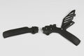 UFO frame beschermers zwart KTM SX/SX-F 125-450 2007-2010 & EXC/EXC-F 125-500 2008 tot 2011