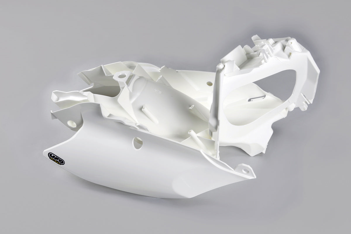 UFO Zijnummerborden + Airbox Wit KTM SX 125/150 11-15 & SX 250 11-16 & SX-F 250/350/450 11-15 & EXC 200/250/300/450/500 12-16 & EXC-F 250/350 12-16