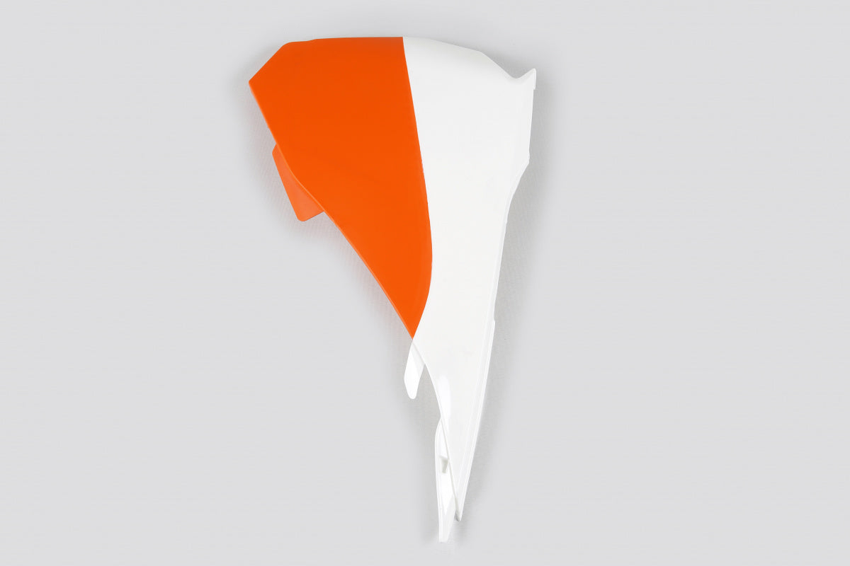 UFO luchtfilter kap Wit / Oranje / OEM 2015 KTM SX 85 13-17 & Husqvarna TC 85 14-17