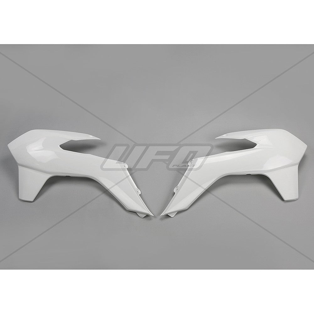 UFO radiator kappen Wit KTM EXC 125/200/250/300/350/450/500 14-16 & SX/SX-F 125/150/250/350/450 13-15
